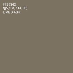 #7B7262 - Limed Ash Color Image