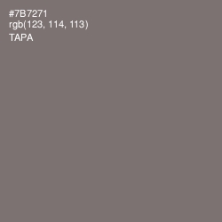 #7B7271 - Tapa Color Image