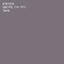 #7B7279 - Tapa Color Image