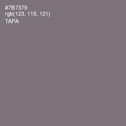 #7B7379 - Tapa Color Image