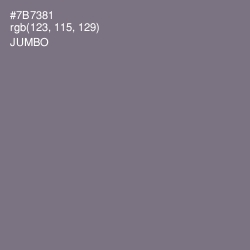 #7B7381 - Jumbo Color Image