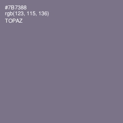 #7B7388 - Topaz Color Image