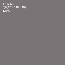 #7B7476 - Tapa Color Image