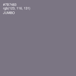 #7B7483 - Jumbo Color Image