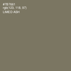 #7B7661 - Limed Ash Color Image