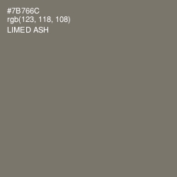 #7B766C - Limed Ash Color Image