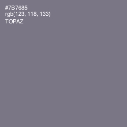 #7B7685 - Topaz Color Image