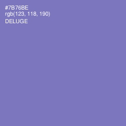 #7B76BE - Deluge Color Image