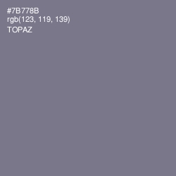 #7B778B - Topaz Color Image