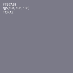 #7B7A88 - Topaz Color Image