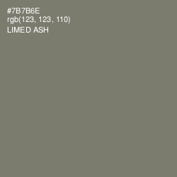 #7B7B6E - Limed Ash Color Image