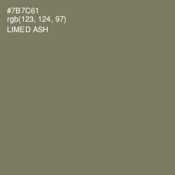 #7B7C61 - Limed Ash Color Image