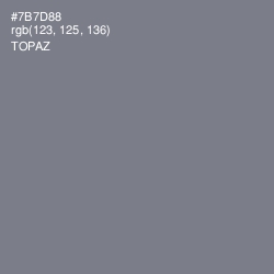 #7B7D88 - Topaz Color Image