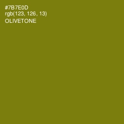 #7B7E0D - Olivetone Color Image