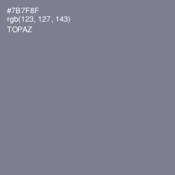 #7B7F8F - Topaz Color Image
