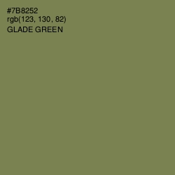 #7B8252 - Glade Green Color Image