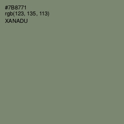 #7B8771 - Xanadu Color Image