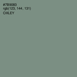 #7B9083 - Oxley Color Image