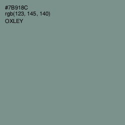 #7B918C - Oxley Color Image