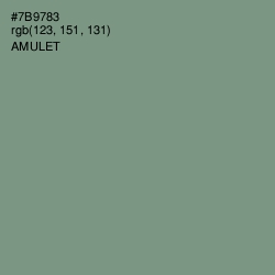 #7B9783 - Amulet Color Image
