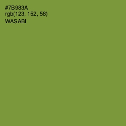 #7B983A - Wasabi Color Image