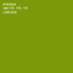 #7B990A - Limeade Color Image