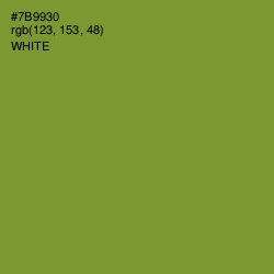 #7B9930 - Wasabi Color Image