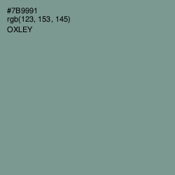 #7B9991 - Oxley Color Image