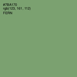 #7BA170 - Fern Color Image