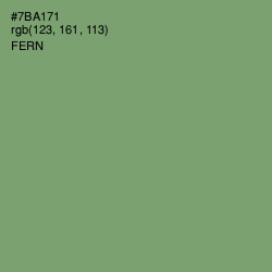#7BA171 - Fern Color Image