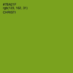 #7BA21F - Christi Color Image