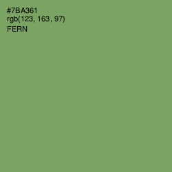 #7BA361 - Fern Color Image