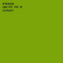 #7BA509 - Christi Color Image