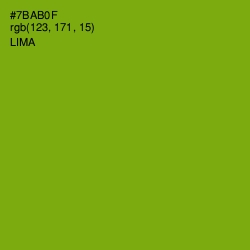 #7BAB0F - Lima Color Image