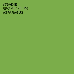 #7BAD4B - Asparagus Color Image