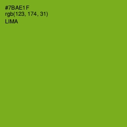 #7BAE1F - Lima Color Image
