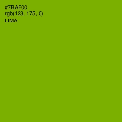 #7BAF00 - Lima Color Image