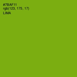 #7BAF11 - Lima Color Image