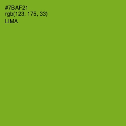 #7BAF21 - Lima Color Image