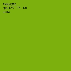 #7BB00D - Lima Color Image
