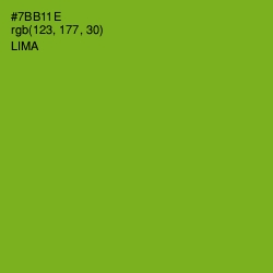 #7BB11E - Lima Color Image