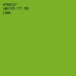 #7BB127 - Lima Color Image
