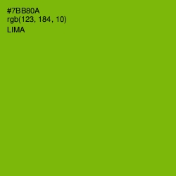 #7BB80A - Lima Color Image