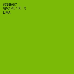 #7BBA07 - Lima Color Image