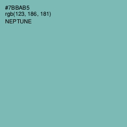 #7BBAB5 - Neptune Color Image