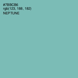 #7BBCB6 - Neptune Color Image