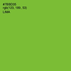 #7BBD35 - Lima Color Image