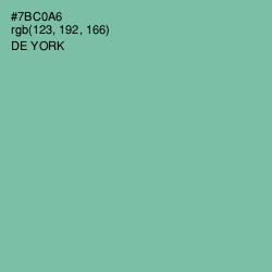 #7BC0A6 - De York Color Image