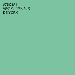#7BC3A1 - De York Color Image