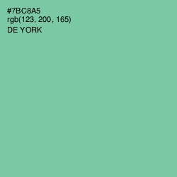 #7BC8A5 - De York Color Image
